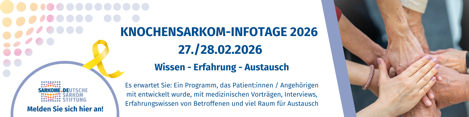 Slider Knochensarkom Infotag 2026