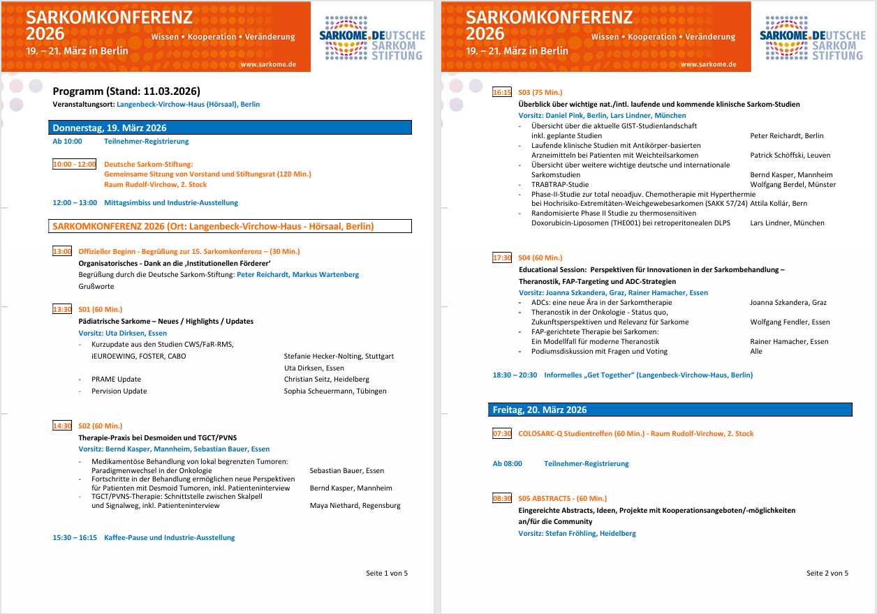 Programm SK2026 S1 2