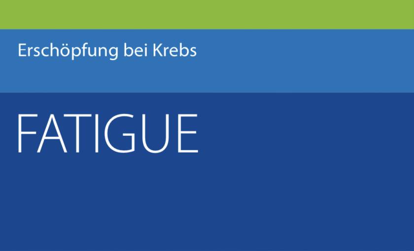 DKFZ Fatigue Broschüre